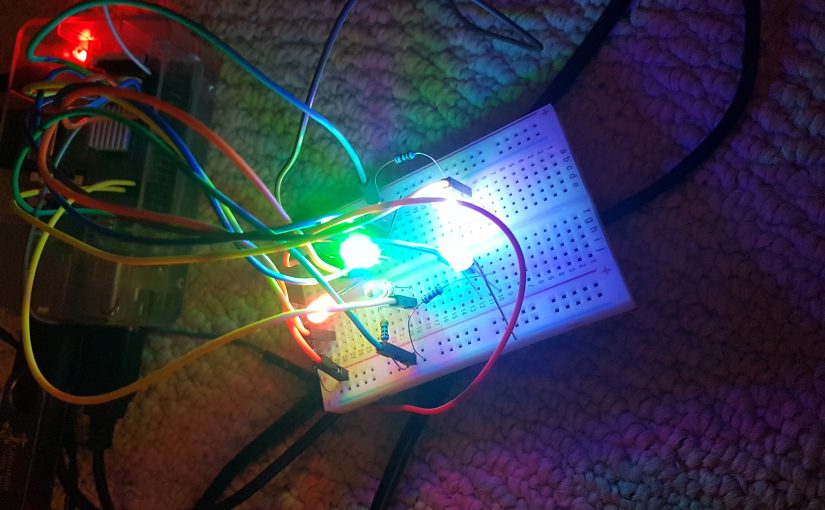 Raspberry Pi Controlled LED Map